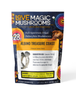 Love Magic Mushrooms Full Spectrum Dried Mushrooms - Albino Treasure Coast - 28g