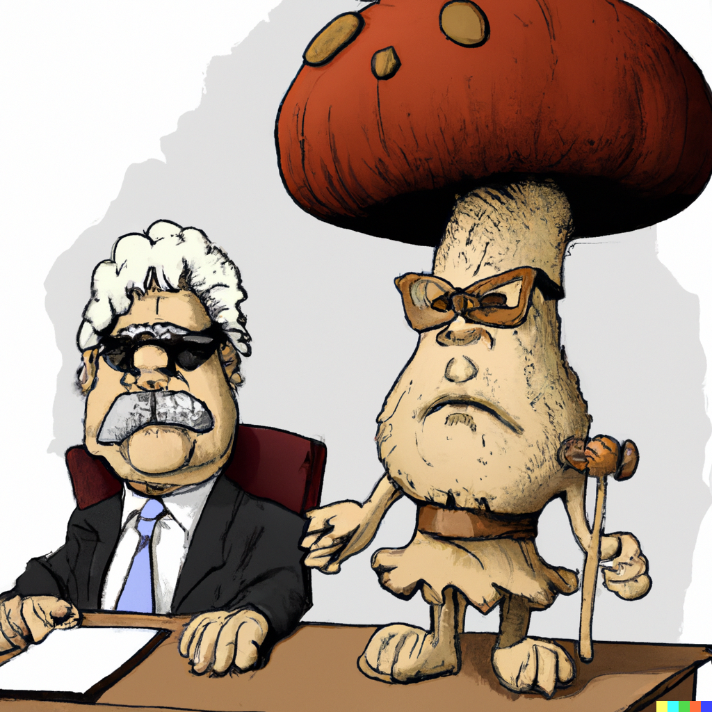mushroom lawyer and judge